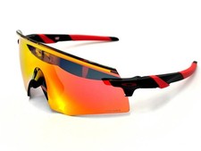 OAKLEY ENCODER OO9471 MATTE ORANGE/PRIZM BLACK MIRROR SUNGLASSES