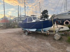 Grp Fishing Boat With Diesel Inboard project