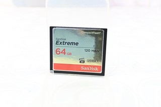 1x Sandisk Extreme 64GB 120 MB/s CF Karte UDMA 7 GT24 Auktion