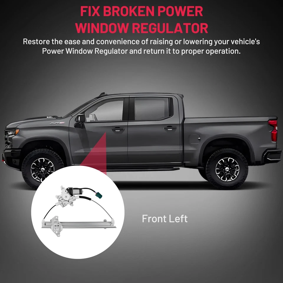 For 2011-17 Nissan Juke Front Driver Left Side Power Window Regulator with Motor - Image 4 of 4