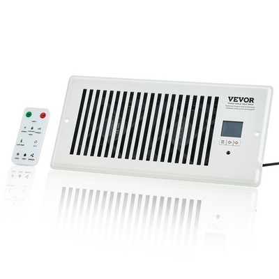 Register Booster Fan, Quiet Vent Booster Fan Fits 4  x 10  Register Holes, with