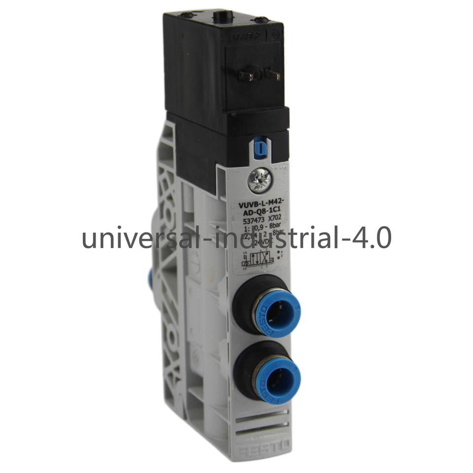 FESTO VUVB-L-M42-AD-Q6-3AC1 - Valvola Pneumatica (Nuova, Senza Scatola)