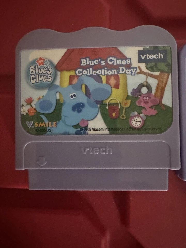 Cartuchos de juego VTech V-Smile pistas azules y desafío de fútbol Foto 2 de 4