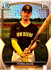 2023 Bowman Chrome Prospects First #BCP-171 Ethan Salas Mojo Refractor