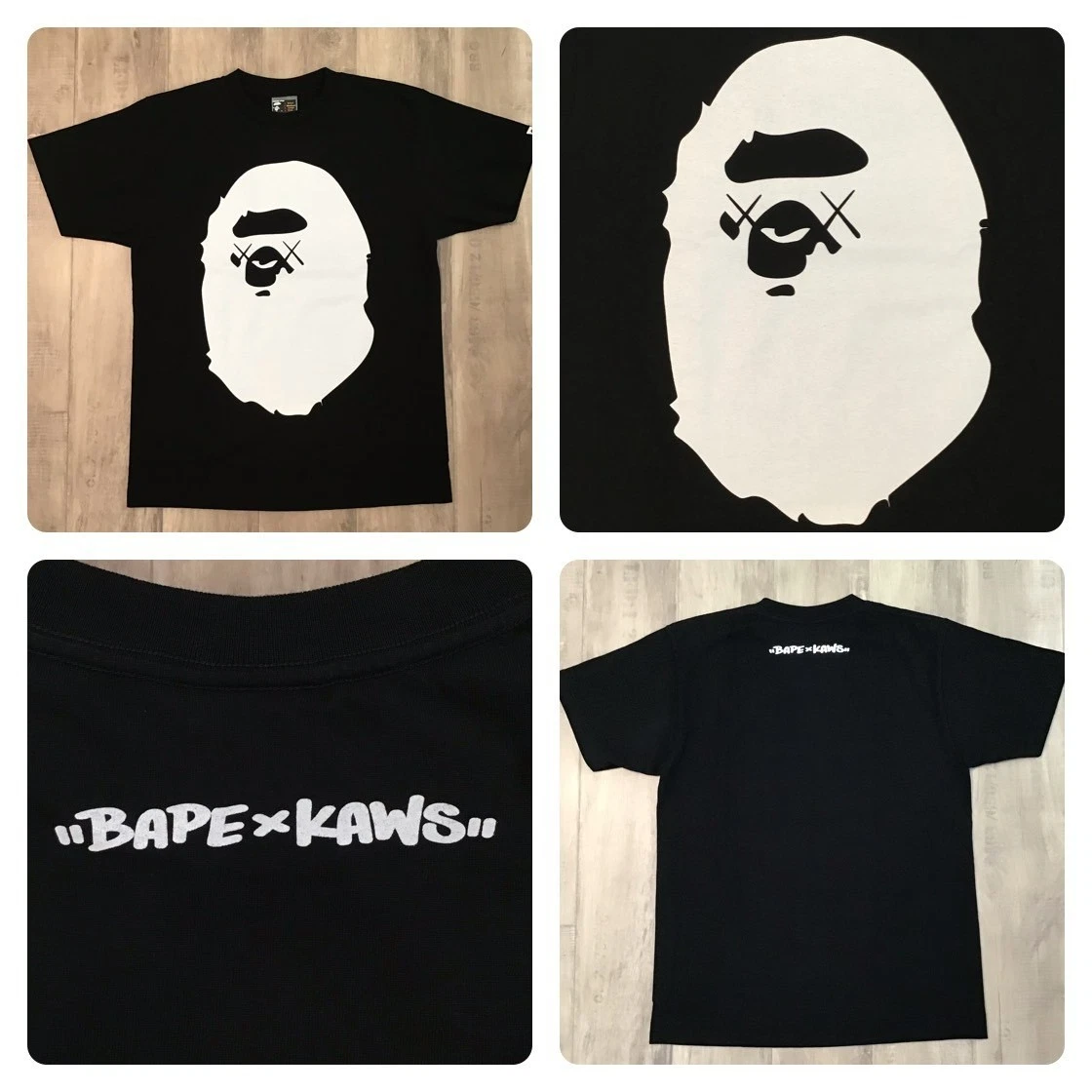 BAPE KAWS Tシャツ ブラック Lサイズ　値下げ可能 Bape Kaws In Men's T-Shirts for sale - eBay