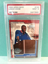 1999-00 Upper Deck Lamar Odom #159 Rookie RC PSA 9 Mint