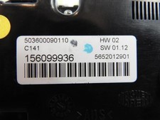 Comandi riscaldamento ALFA ROMEO GIULIETTA 2 PHASE 1 156123650