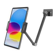 Tablet Wall Mount Holder,360  Rotating Flexibly, Height and Angle Black