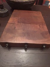 Primitive Antique Chopping Block Butcher Block