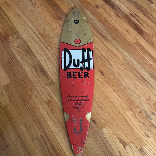 Duff Beer Santa cruz pintail longboard/ skateboard DECK ONLY - Picture 4 of 24