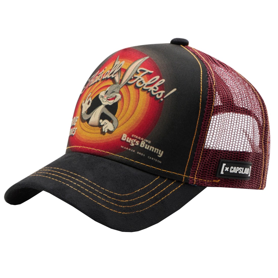 Cap Herren Capslab Looney Tunes Yosemite Sam Cap Schwarz 8090₽