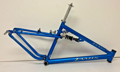Vintage ~1995 Jamis Dakar 17'' C-T Aluminum Mountain Bike Frame Noleen Shock ++