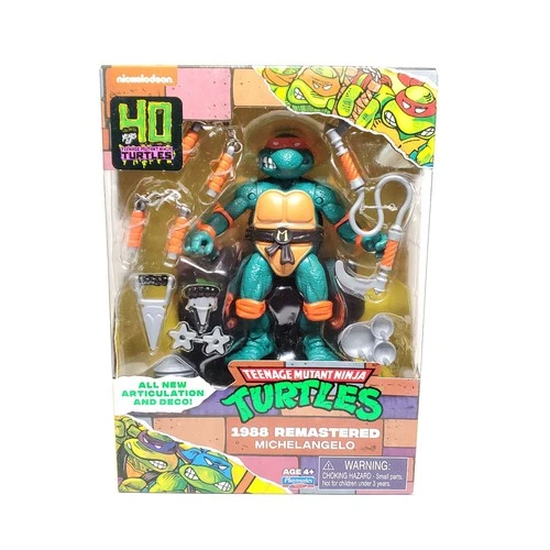TMNT Teenage Mutant Ninja Turtles 1988 Remastered Michelangelo Exclusive (2024)