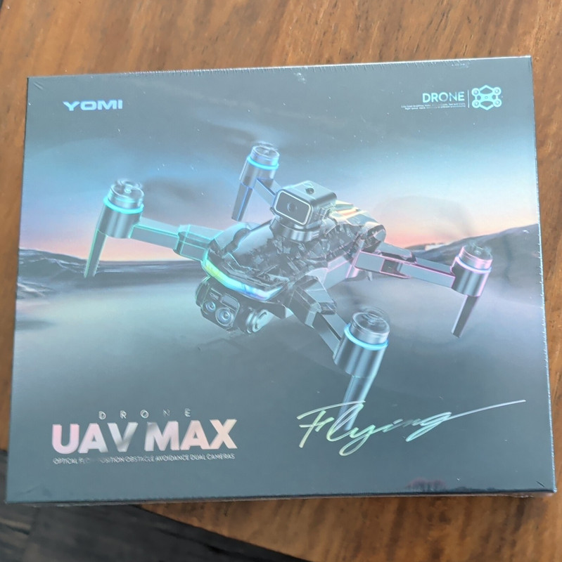 YOMI UAV MAX Quadcopter Drone Black w/ HD Camera, Gesture, One Key Return