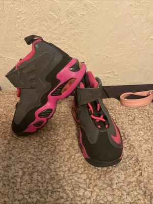 Nike Air Max Express (GS) Girls 7Y Shoes 2012 Desert Pink Black 525251 001