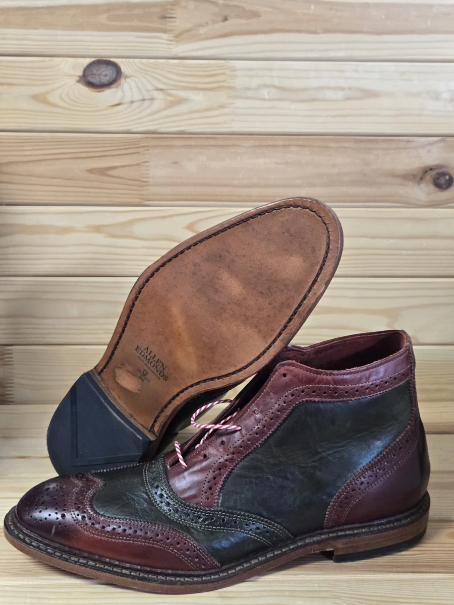 Allen Edmonds Leather Upper Multicolor Dress Shoes for Men  display picture 1