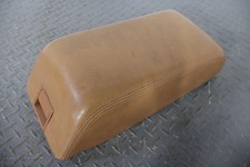 1988-1991 Buick Reatta Leather Console Lid Arm Rest Beechwood 66i Good Latch