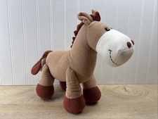 Gund Threads Plush Patches Pony Stuffed Animal Horse Brown Tan Soft Toy CUTE