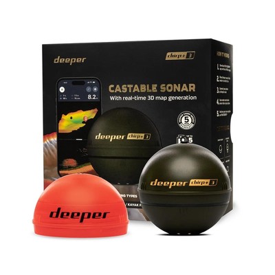 Deeper CHIRP+ 3 / Castable Portable Fishfinder GPS