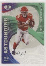 2020 Panini Illusions Astounding Emerald Clyde Edwards-Helaire #A4 2l4
