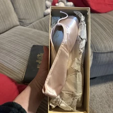 Capezio # 172 E pointe shoe pink Size 3.5 E Vintage MIB awesome