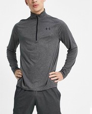 Under Armour Mens Grey Tech 2.0 1/2 Zip Jumper Sweater Top - S M L XL XXL - BNWT
