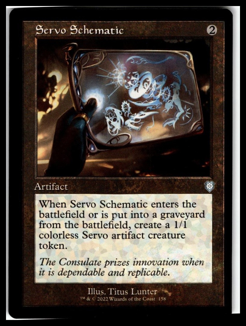 Aether Revolt #176 Servo Schematic