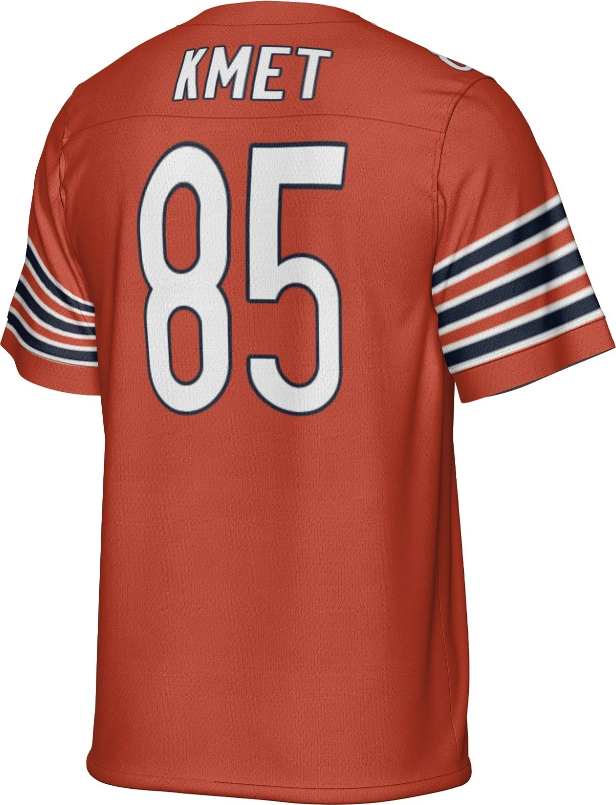 Custom Cole Kmet Orange Jersey