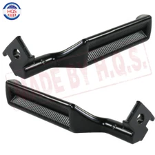 Black Metal Inside Door Handles Pair LH RH For 87-96 Ford F150 F250 F350 Truck