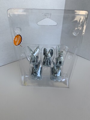 Lemax Spooky Town Gargoyles Halloween  Village Retired Set of 5