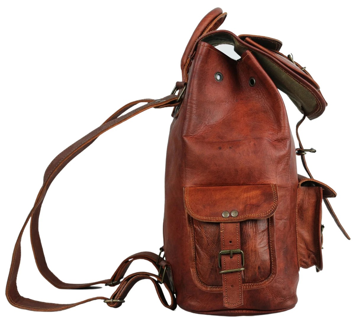 L.a.m.b.  Backpack leather. Triangle Lamb leather Backpack main image 4
