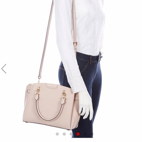 Michael Kors Rochelle Large Saffiano Leather Satchel bag