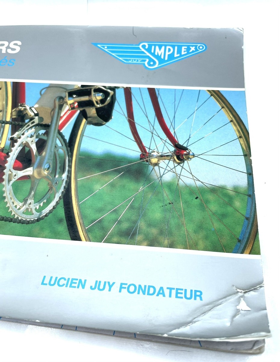Catalogue Simplex 1981 – Selematic – Vélo Vintage – Cyclisme René Herse – Brochure