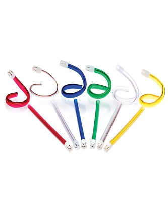 Bosworth Flexo Saliva Ejectors, Blue with fixed Tips, 100/bg