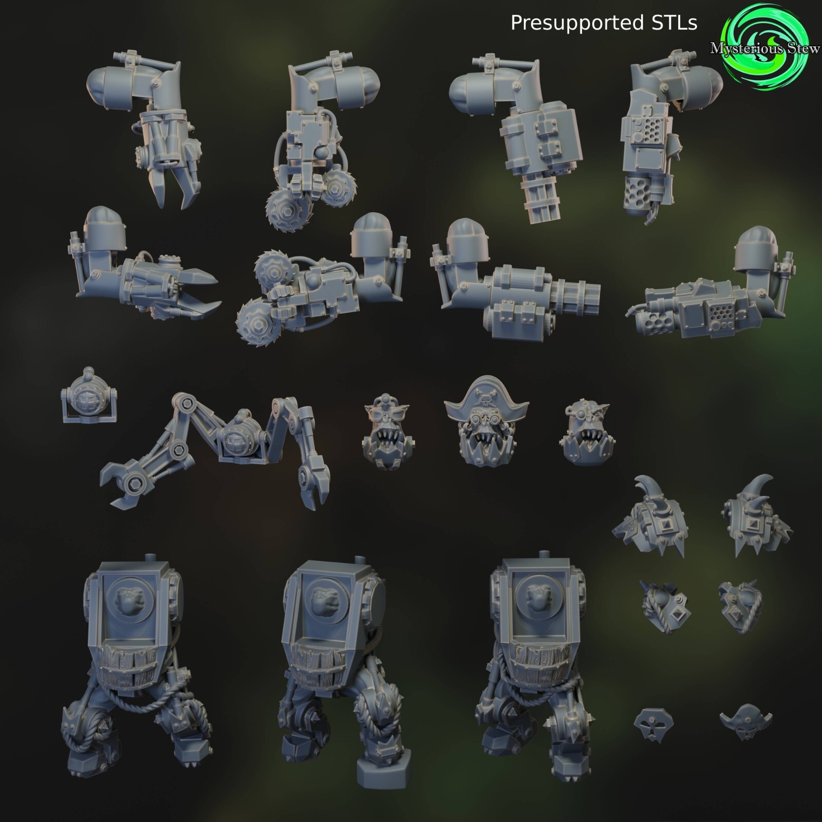 Orc Loot Diggers - Tuta da guerra Space Mech foto 2