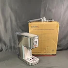 Chulux JH-C5010 Silver Kompatto Espresso Machine 20 Bar With Milk Frother