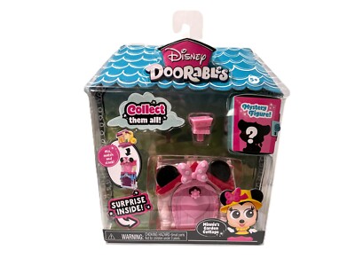 Disney Doorables Mini Stak Minnie s Garden Cottage + 1 Mystery Figure NEW SEALED