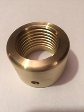 Brass Spindle Thread Protector For Wood or Metal Lathe 1-1/2" x 8 TPI NEW