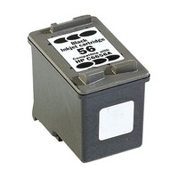 Icolor Recycled Recycled Cartridge FüR Hp (Ersetzt C6656AE No.56), Black