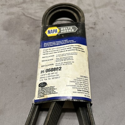 NAPA Micro V Gates 25060882 Replacement Belt 060882 for sale 