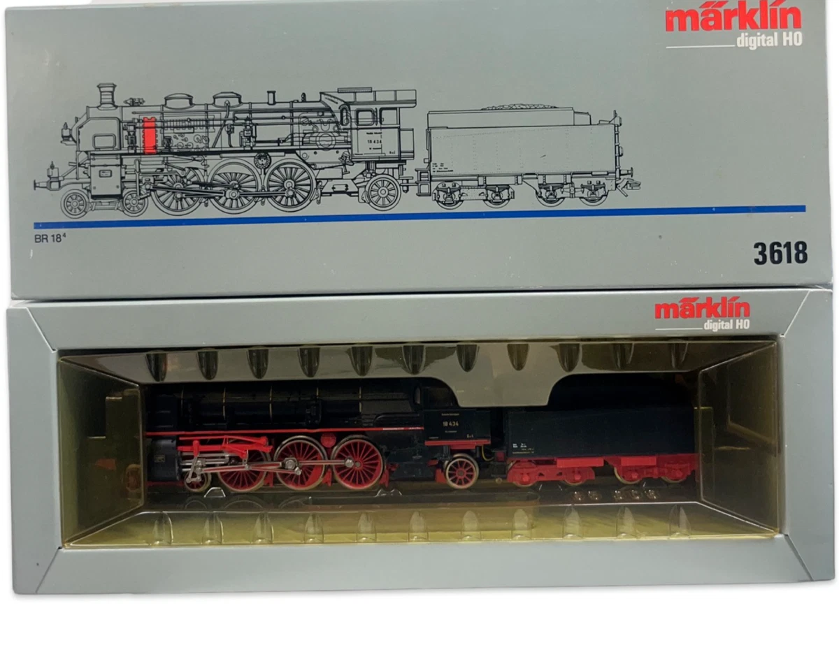 Märklin HO Rheingold Steam Locomotive Model Railroad Locomotives