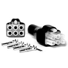 6-Pin Power Connector for for HF Amateur Ham Two-Way HF Radio