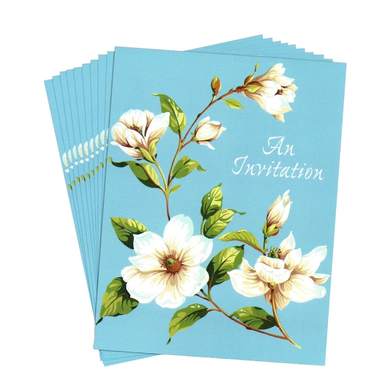 Invitaciones de felicitación American Greetings Blanco