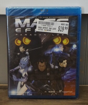 New! Mass Effect: Paragon Lost - The Movie (Blu-ray Disc) - U.S. Retail Version