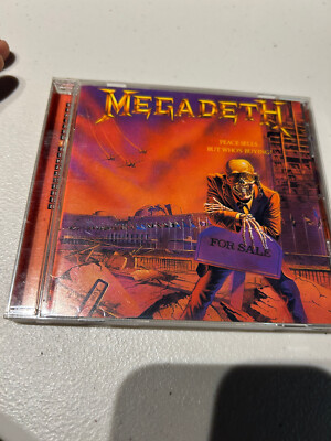 MEGADETH PEACE SELLS BUT WHO'S BUYING JAPAN EDITION CD+4 *TOCP