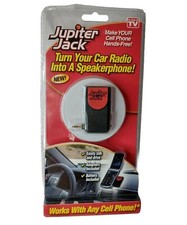 Jupiter Jack Cell Phone Car Speakerphone Converter NIB 6 Adapters