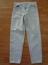 Vintage Levi’s 550 Size 34x32 EUC Made In USA Quality Light Wash Faded Distress