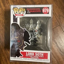 Funko Pop: Dungeons & Dragons - Lord Soth #979 GitD SDCC+ Exclusive w/ Protector