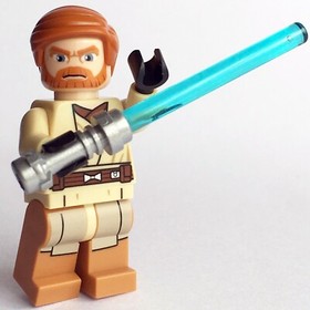 LEGO&reg; Star Wars Obi-Wan Kenobi Minifigure The Clone Wars Jedi 75012 sw0449