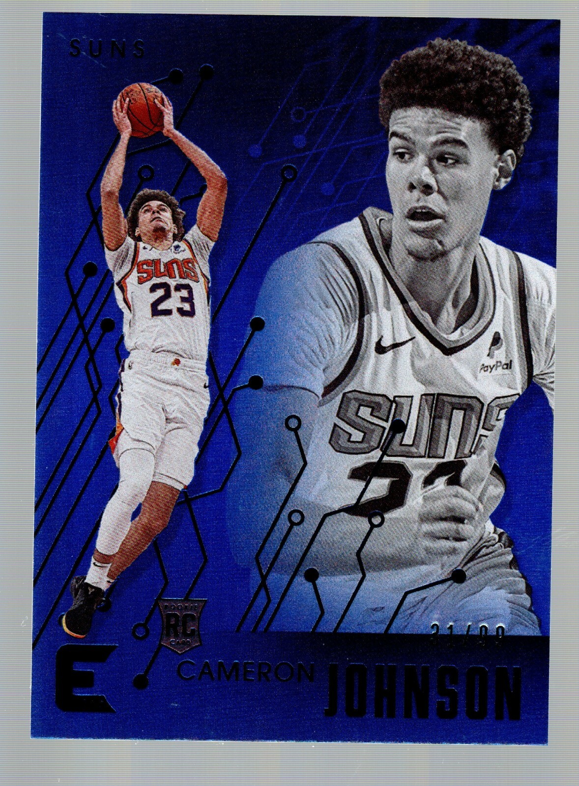 2019-20 Panini Chronicles Essentials Blue #224 Cameron Johnson 31/99